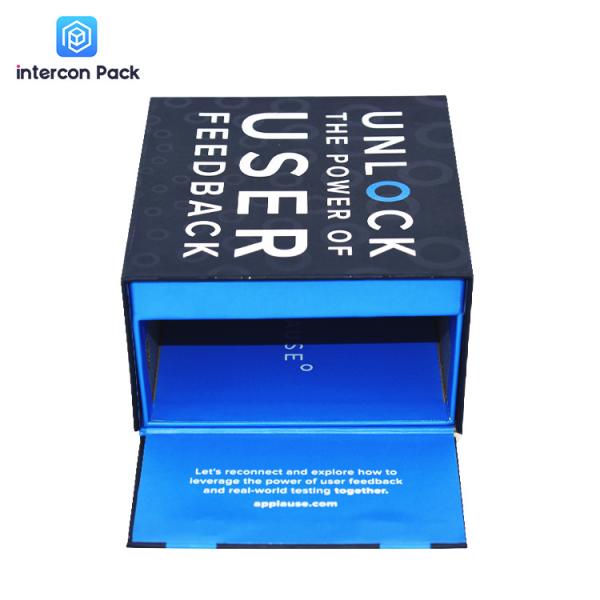 Recycled Folding Cardboard Shipping Box 25x14cm Cardboard Gift Boxes