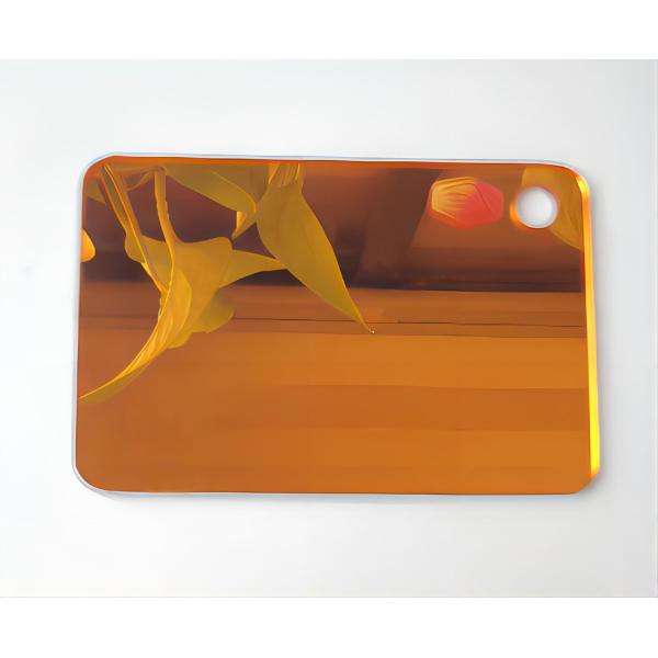 Wholesale 3mm 4x8 Rose Gold Silver Perspex Mirror Acrylic Sheet with PE Film