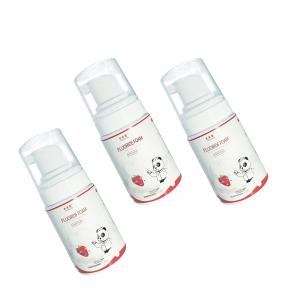  CE 200ml Dental Fluoride Foam Strawberry Flavor For Sensitive Teeth Manufactures