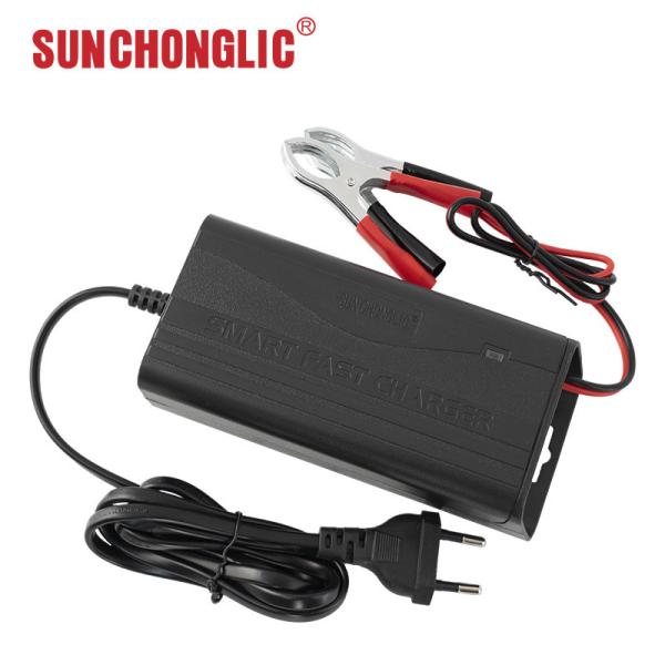 Three Phase AGM GEL Battery Charger 12V 5A with PWM Charging Mode and 100-240V Input