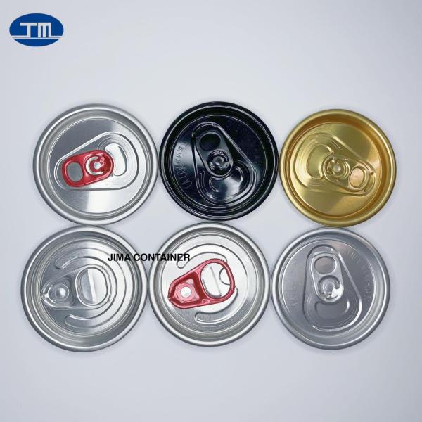 200 Sot Aluminum Beverage Can Lid 50mm Diameter With BPA Ni