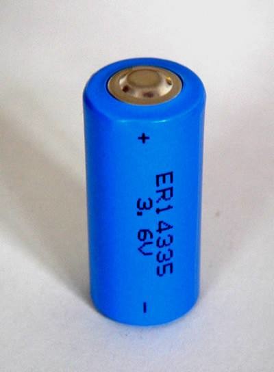 Good Compatibility Lithium Socl2 Battery ER14335 With Stainless Steel Container