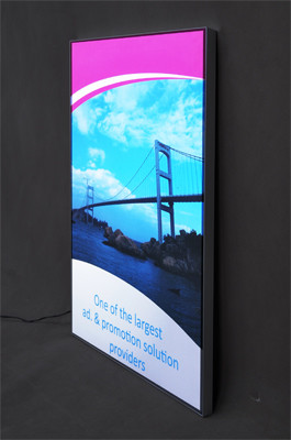 SEG Fabric Frames LED Light Box Textile Fabric Single Sided Custom Color