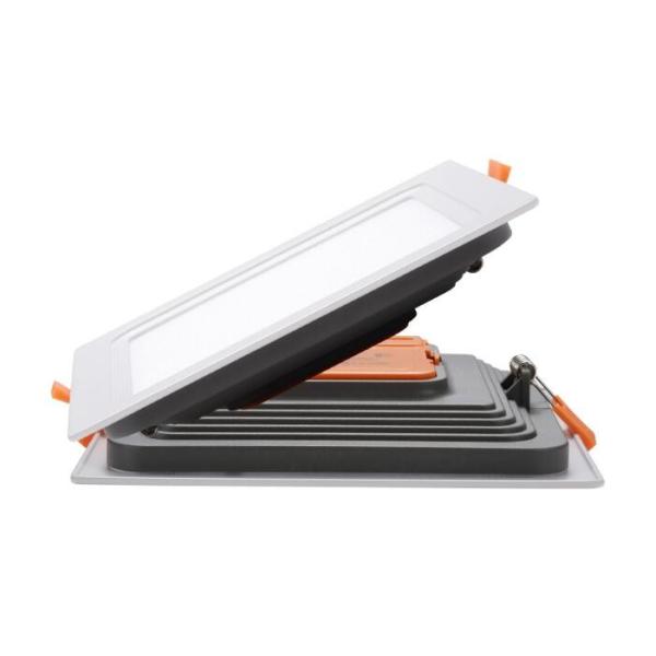 24 W Square LED Slim Panel Light Aluminum 2400LM 3000K Isolated IC Constant Driver
