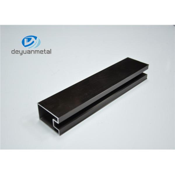 Industry Customized Champagne Aluminium Window Frames With Alloy 6063-T5