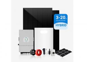 Complete Solar Energy System Hybrid Inverter 3kw 5kw 8kw 10kw Solar Home Power System Manufactures