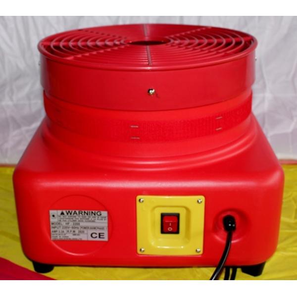 Fire Proof Plastic Air Blower , PVC Material Shell Industrial Plastic Fan
