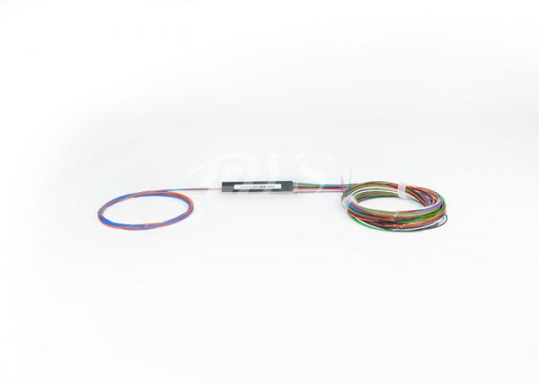 Quality ST / LC / MU 0.9mm 2X16 PLC Fiber Optic Splitter ROHS GR-1209 for sale