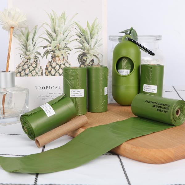 Degradable Biodegradable Dog Poop Bag Rolls Material HDPE D2W