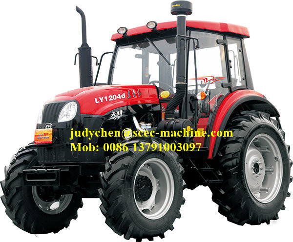 120hp Farm Tractor LY1204D Euro II YTO Agriculture Farm Machinery