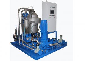  3 Phase Centrifugal Oil Water Separator Automatic Centrfiugal With Skid Manufactures