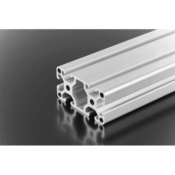 Industrial Aluminium Alloy Profile , Silver Aluminium Window Frame Profiles