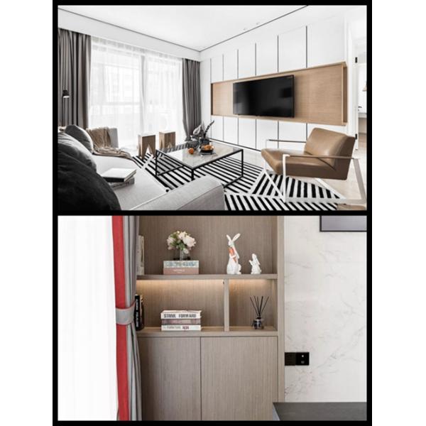 Flooring Dyed Wood Veneer / Wenge Veneer Plywood Brown Color