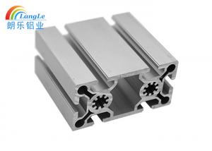  Silver anodized 50-6000mm length T slot industrial aluminum profile for workstation Manufactures