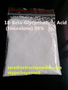  pharm grade 18-beta-glycyrrhetinic acid powder capsules,enoxolone 98 (oil-soluble) Manufactures