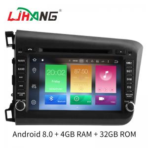 Android Flip Out Car Dvd Player With Gps , 4*50W Car Dvd Player For Honda Odyssey Manufactures