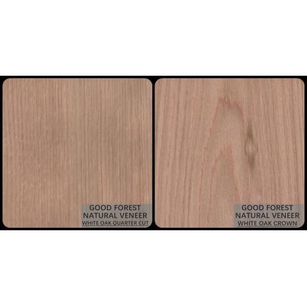 Customized White Oak Wood Veneer Rough Smoked Oak Veneer ISO