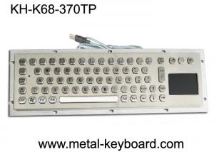 China 70 Keys Industrial Computer Keyboard SUS304 Brushed With Touchpad on sale