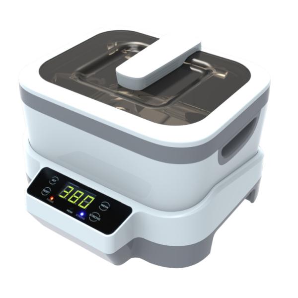 Detachable Household Ultrasonic Cleaning Machine Digital Timer 1200ml 40KHz Frequency