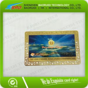 Buddha metal card