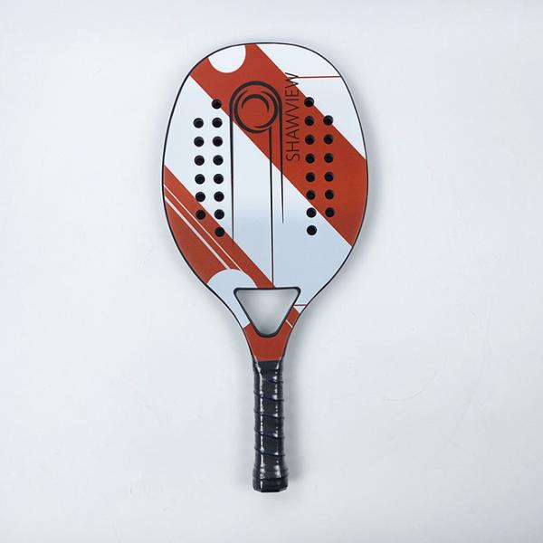 Sports Beach Tennis Rackets 12k Carbon PU Padel Tennis Racket