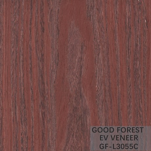 Engineered Wood Veneer Red Santos Rose Wood 2850mm length Size For door and cabinet face SZ-L220C/595C/3305C/6155C/5965C