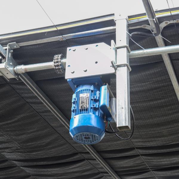 Agricultural Single Span Poly Hydroponic System Tunnel Blackout Greenhouse Light Deprivation Automatic