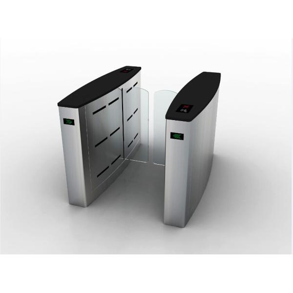 Turnstile Entry Systems Sliding Gate 304 Stainless High Security By Swiping Card