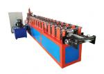 Side Guide Rail Roller Shutter Door Roll Forming Machine With Hydraulic Cutting