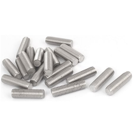 White Carbon Steel Double End Threaded Rod , Full Threaded Rod OEM Service