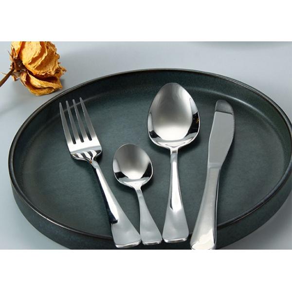 anti rust Silver Plated Stainless Steel Cutlery Set 72pcs