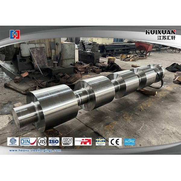Marine Diesel Engine Air Compressor Alloy Steel Crankshaft