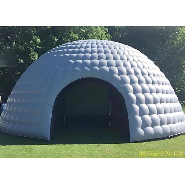 5m Inflatable LED Lighting Dome Tent For Outdoor Exhibitions Picnic Camping