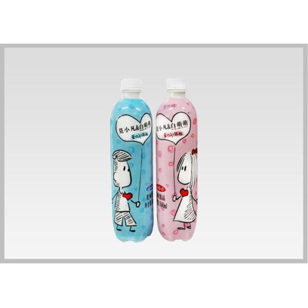 Disposable Odorless Drink Bottle Labels Packaging With Hologram Or Hot Foil Shrink films