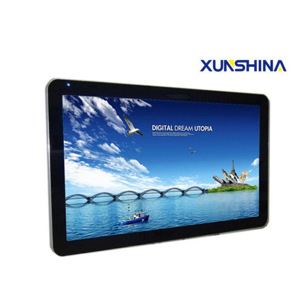 High Brightness FHD 43 Network LCD Advertising Player For Travel Agency