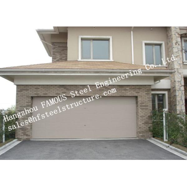 Customized Overhead Steel Industrial Garage Doors Rapid And Without Noisy