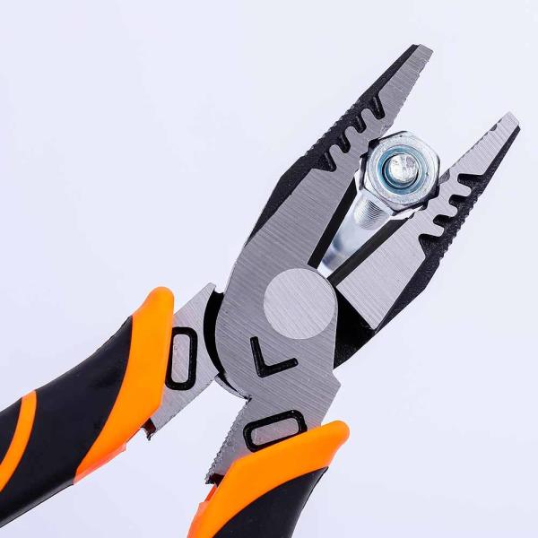 9inch Combination Steel Cable Cutting Wire Pliers With Induction Hardened Cutting Edges