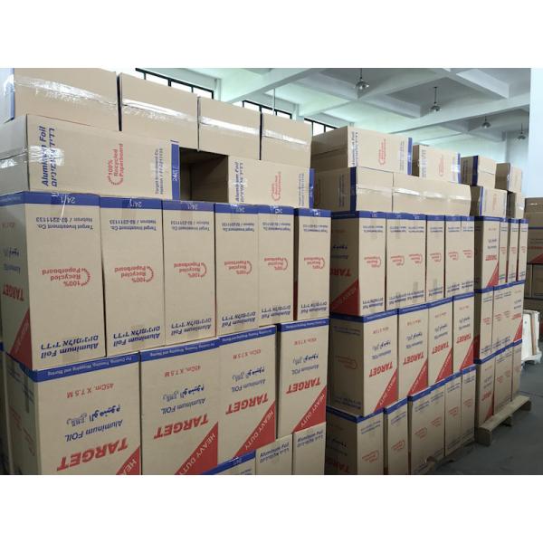 30cm Width Aluminium Kitchen Foil , Catering Foil Roll Silver Color