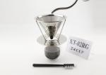 Food Grade Coffee Maker Gift Set With Double Layer Mesh Coffee Dripper