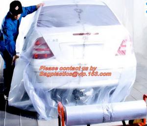Plastic drop sheet/cloth(fastmask masking film),Disposable car cover,5 in 1 auto clean kits(Disposable seat cover, steer
