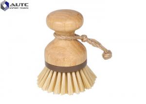  Natural Bamboo Housekeeping Brushes For Pot Sink Kitchen Cleaning Scrubber Manufactures