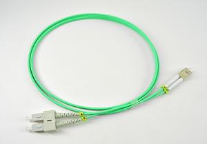 China 2.0mm Fiber Optical Patch Cord ,  Lc To Sc Fiber Patch Cable PVC/LSZH/OFNR on sale