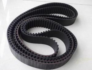  Black Color Rubber Timing Belt , 10mm - 450mm Width Metric Timing Belts Manufactures