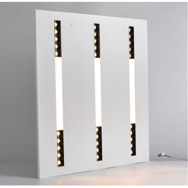 led flat panel lighting 3 Color changing Dial switch dimming 2x2 led flat panel