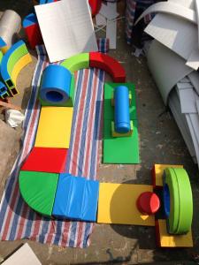  Creez Hand Made Kids Indoor Playground Equipment , Soft Play Equipment Themed Design Manufactures