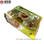 Stand Up Aluminum Foil Packaging Bags Flat Bottom Quad Seal Top Open For Coffee