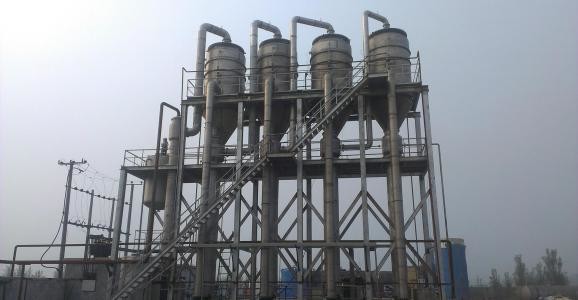 Simple Structure Multiple Effect Evaporator For Ammonium / Potassium Chloride Crystallization