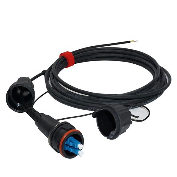 NSN Fullaxs Tactical Fiber Optic Cable With LC DX Connector
