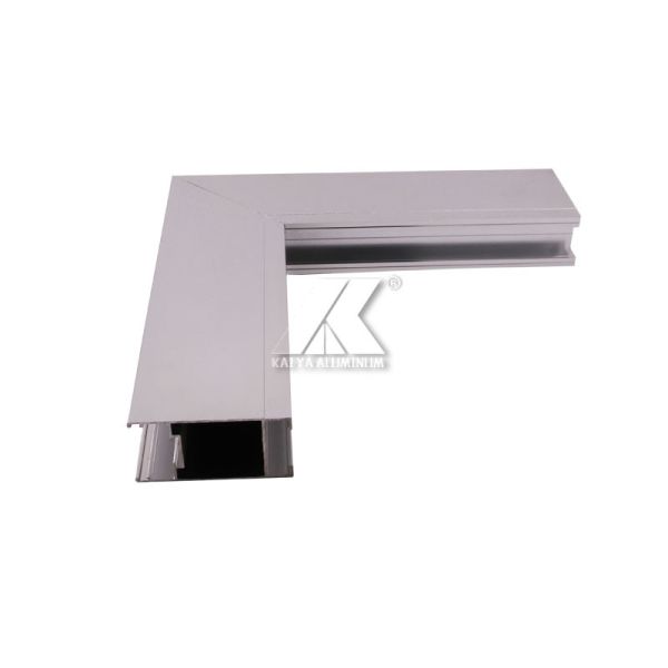 Anodized Silver Extruded Aluminum  Window And Door Profiles - Buy Aluminum Window And Door Profiles