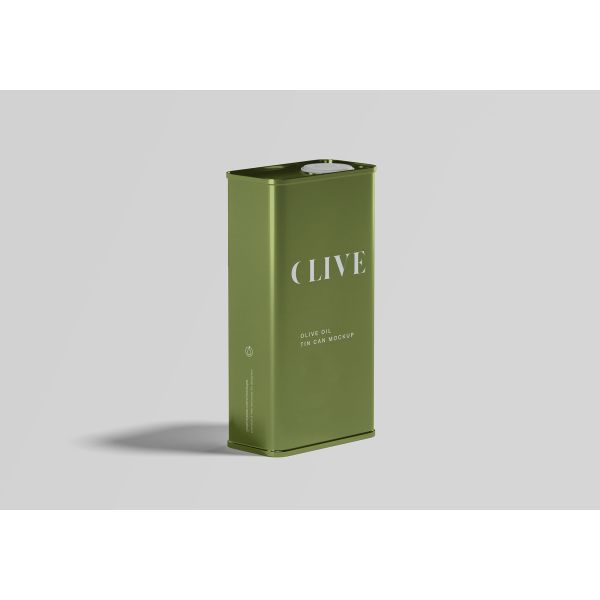 DADI Food Oil Can 1L Food Grade Extra Virgin Olive Oil Tin Can for Cooking Metal Type Tinplate